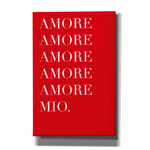 'Amore Mio Amore Mio' by Cesare Bellassai, Canvas Wall Art,12x18x1.1x0,18x26x1.1x0,26x40x1.74x0,40x60x1.74x0