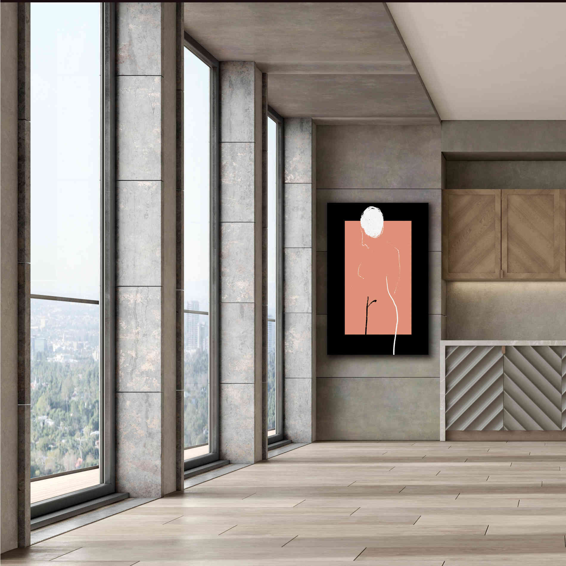 'Artistic Nude' by Cesare Bellassai, Canvas Wall Art,40 x 60