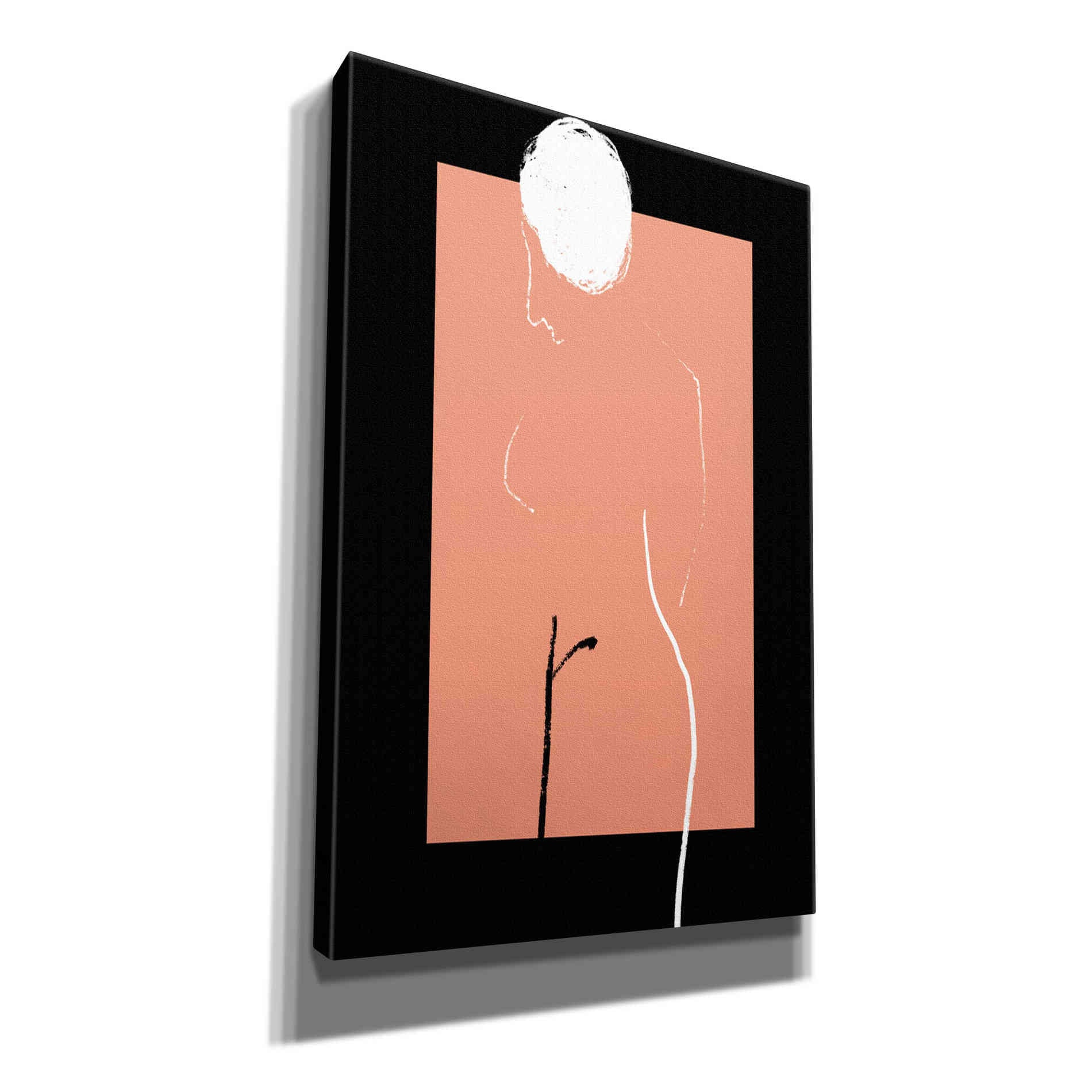 'Artistic Nude' by Cesare Bellassai, Canvas Wall Art,12x18x1.1x0,18x26x1.1x0,26x40x1.74x0,40x60x1.74x0