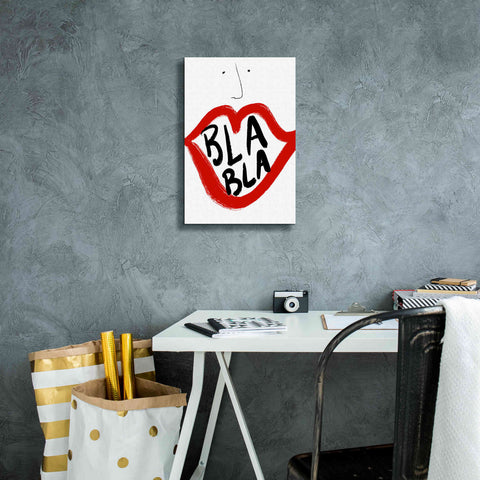 Image of 'Bla Bla' by Cesare Bellassai, Canvas Wall Art,12 x 18