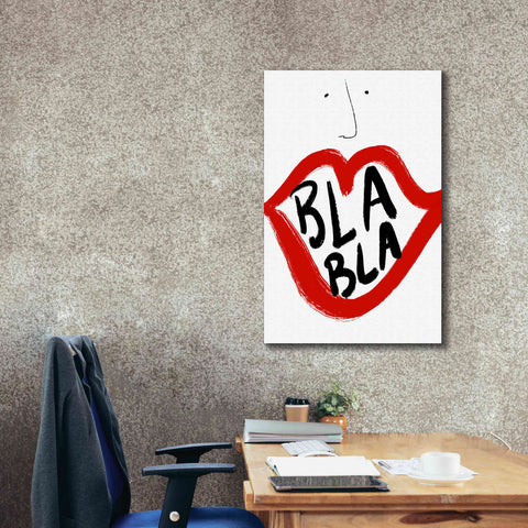 Image of 'Bla Bla' by Cesare Bellassai, Canvas Wall Art,26 x 40