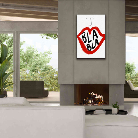 Image of 'Bla Bla' by Cesare Bellassai, Canvas Wall Art,26 x 40