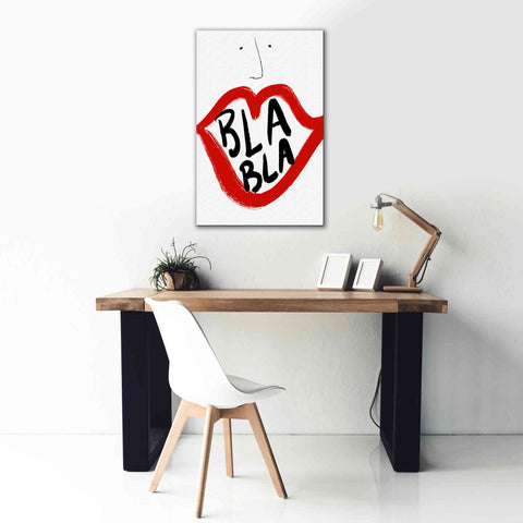 Image of 'Bla Bla' by Cesare Bellassai, Canvas Wall Art,26 x 40