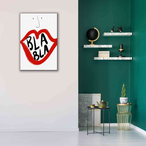 Image of 'Bla Bla' by Cesare Bellassai, Canvas Wall Art,26 x 40