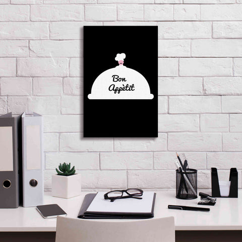 Image of 'Bon Appetit' by Cesare Bellassai, Canvas Wall Art,12 x 18