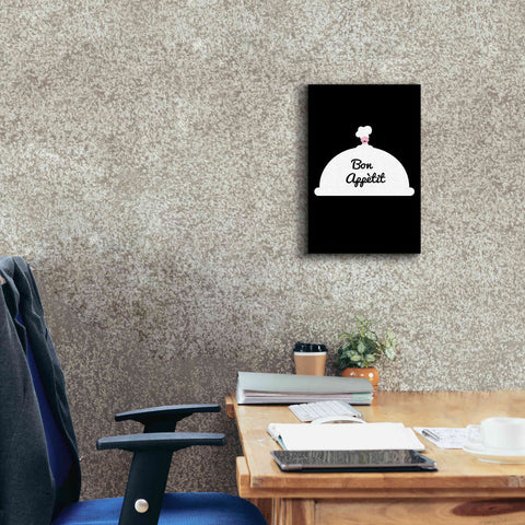 Image of 'Bon Appetit' by Cesare Bellassai, Canvas Wall Art,12 x 18