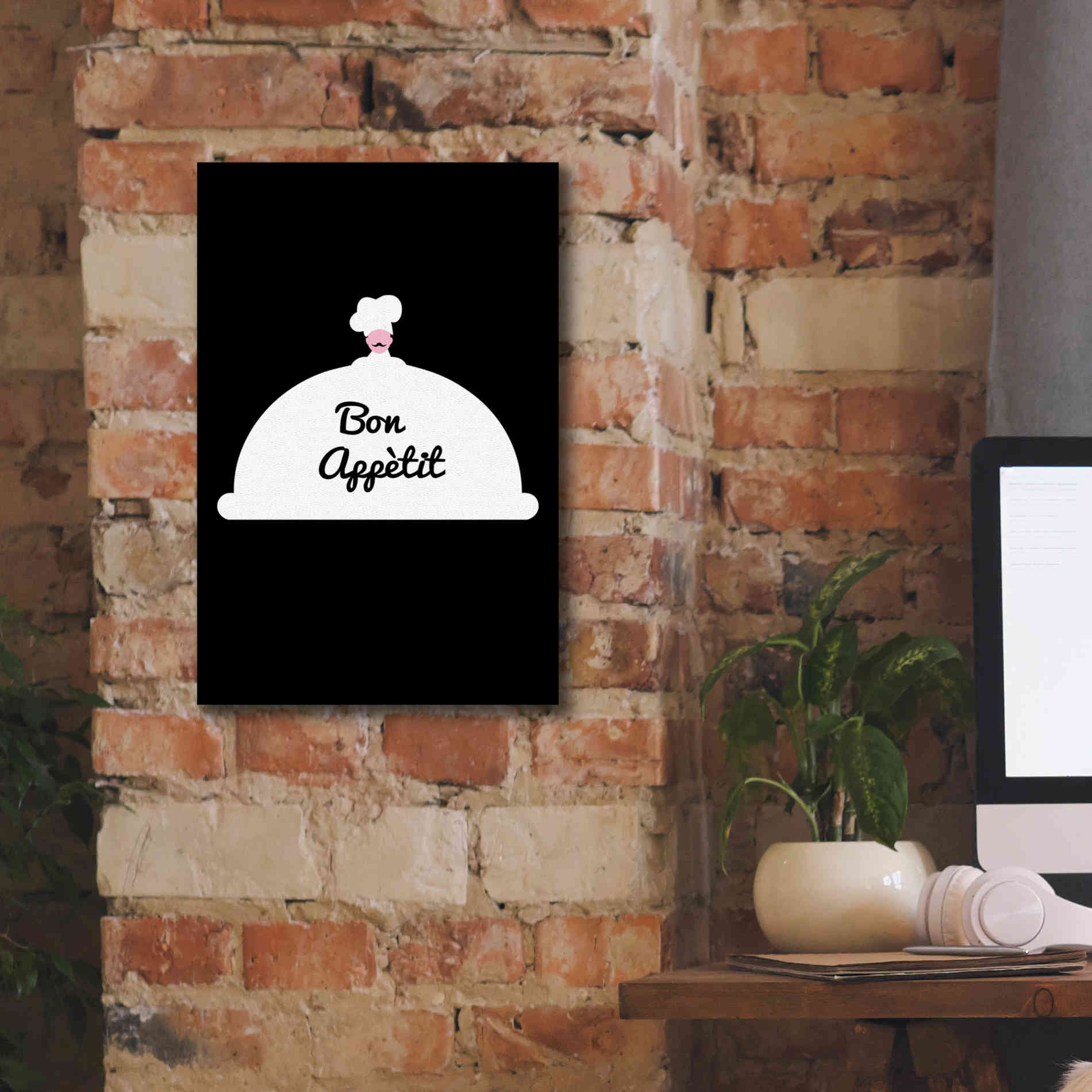 'Bon Appetit' by Cesare Bellassai, Canvas Wall Art,12 x 18