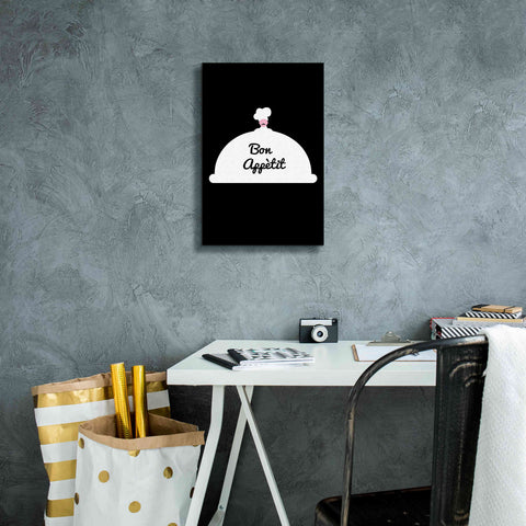 Image of 'Bon Appetit' by Cesare Bellassai, Canvas Wall Art,12 x 18