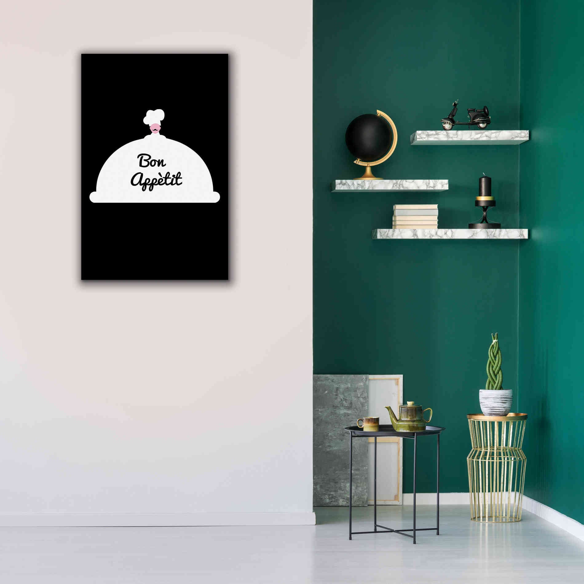 'Bon Appetit' by Cesare Bellassai, Canvas Wall Art,26 x 40