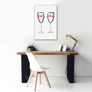 'Cheers' by Cesare Bellassai, Canvas Wall Art,26 x 40