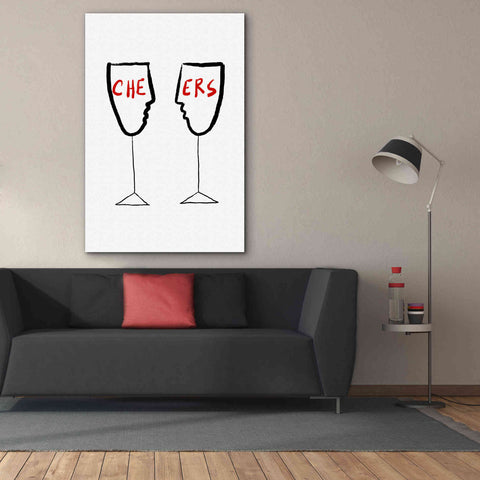 Image of 'Cheers' by Cesare Bellassai, Canvas Wall Art,40 x 60