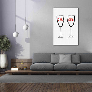 'Cheers' by Cesare Bellassai, Canvas Wall Art,40 x 60