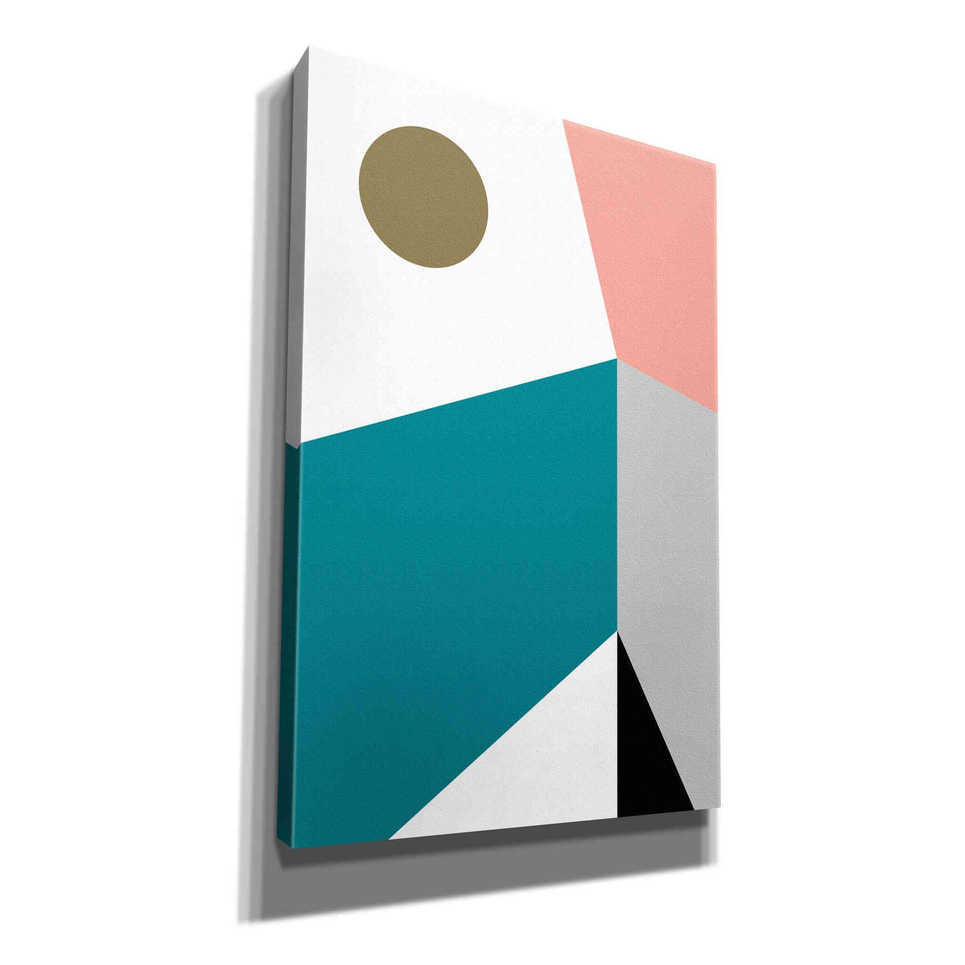 'Elementary Shapes' by Cesare Bellassai, Canvas Wall Art,12x18x1.1x0,18x26x1.1x0,26x40x1.74x0,40x60x1.74x0