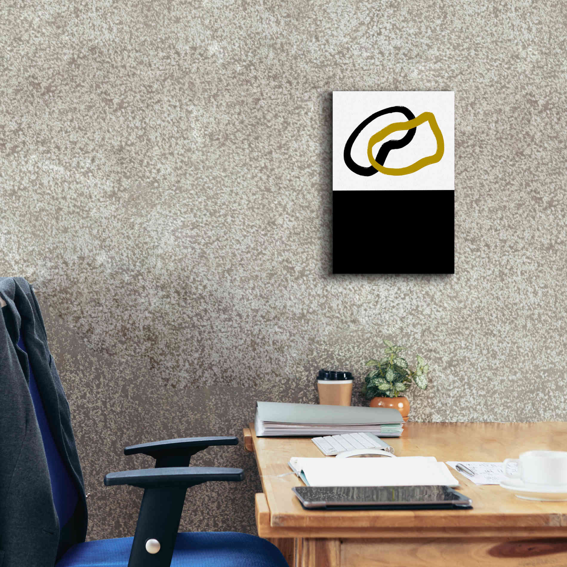 'Embrace' by Cesare Bellassai, Canvas Wall Art,12 x 18