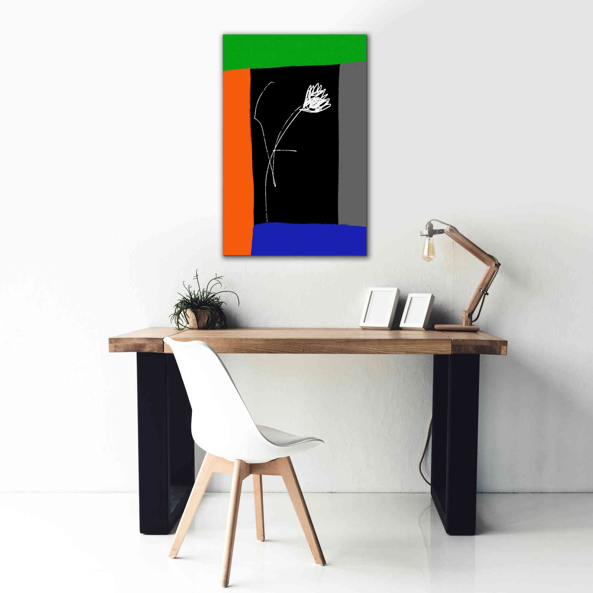 'Flower Of Freedom' by Cesare Bellassai, Canvas Wall Art,26 x 40