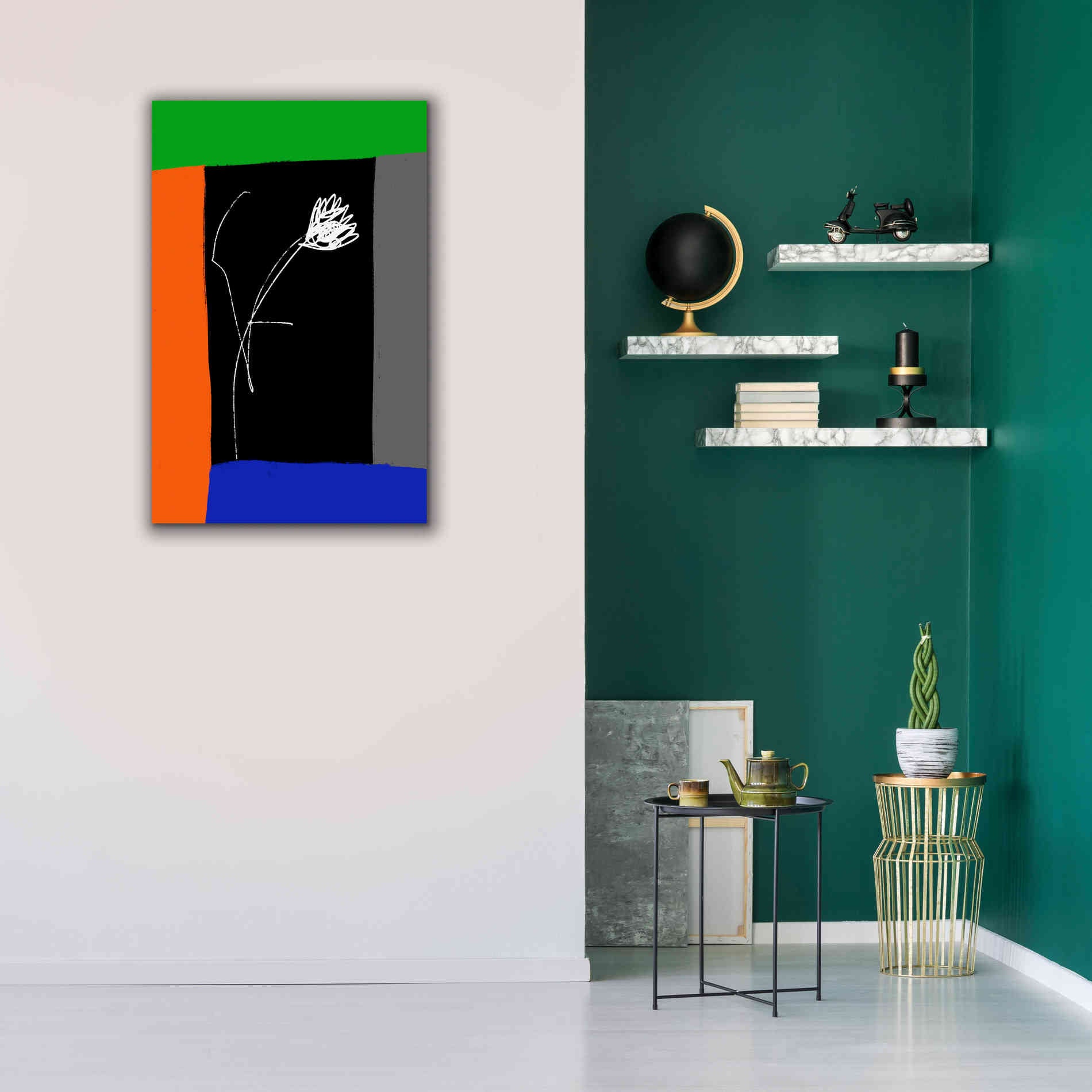 'Flower Of Freedom' by Cesare Bellassai, Canvas Wall Art,26 x 40