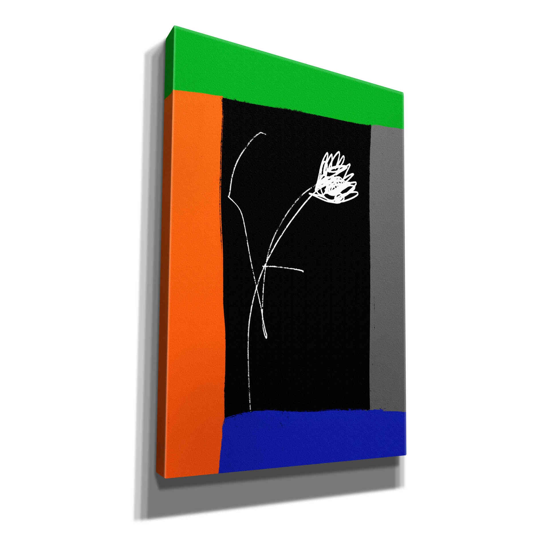 'Flower Of Freedom' by Cesare Bellassai, Canvas Wall Art,12x18x1.1x0,18x26x1.1x0,26x40x1.74x0,40x60x1.74x0