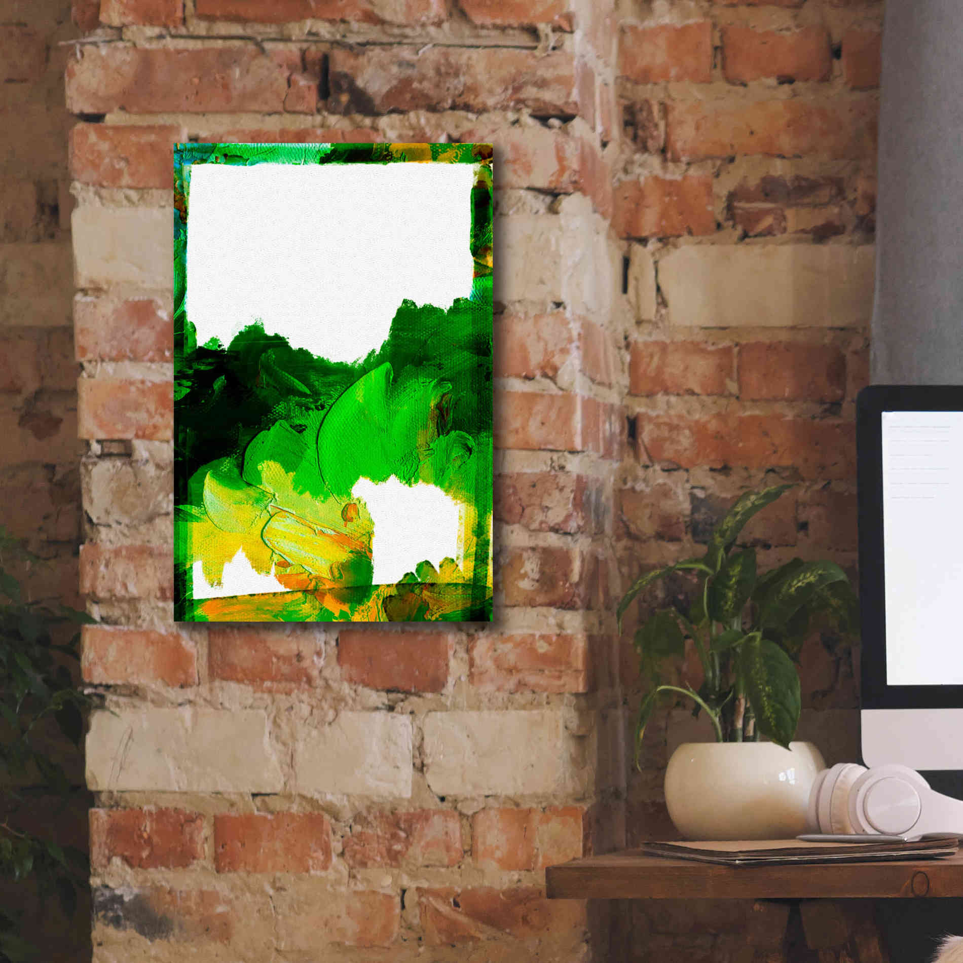 'Inside The Forest' by Cesare Bellassai, Canvas Wall Art,12 x 18