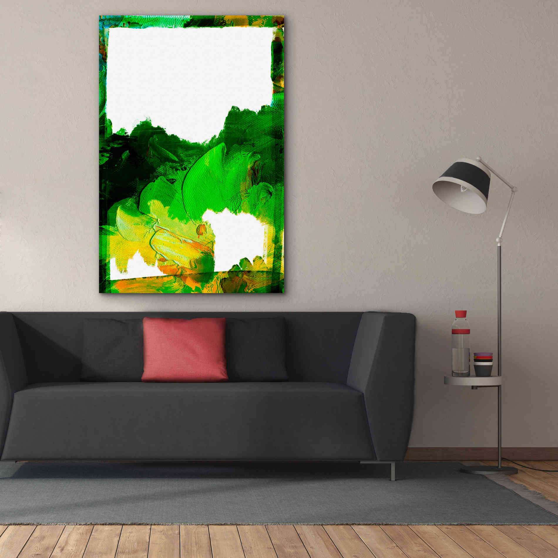 'Inside The Forest' by Cesare Bellassai, Canvas Wall Art,40 x 60