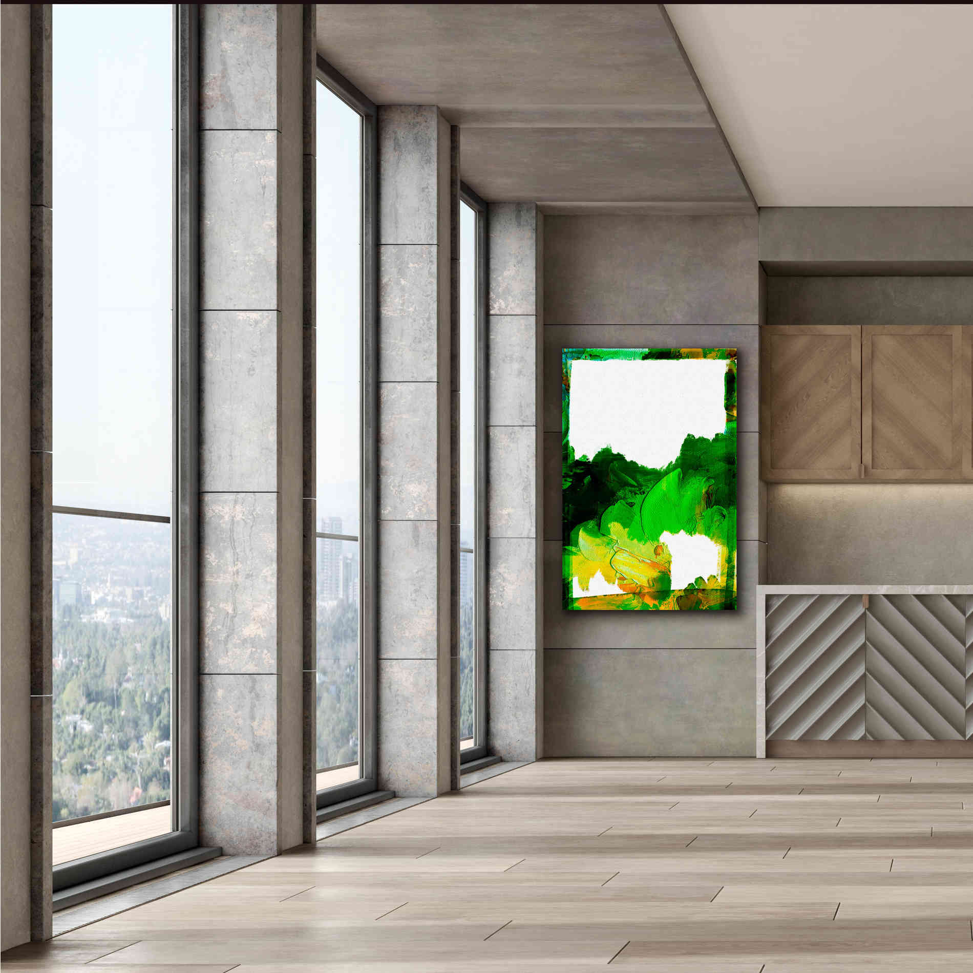 'Inside The Forest' by Cesare Bellassai, Canvas Wall Art,40 x 60