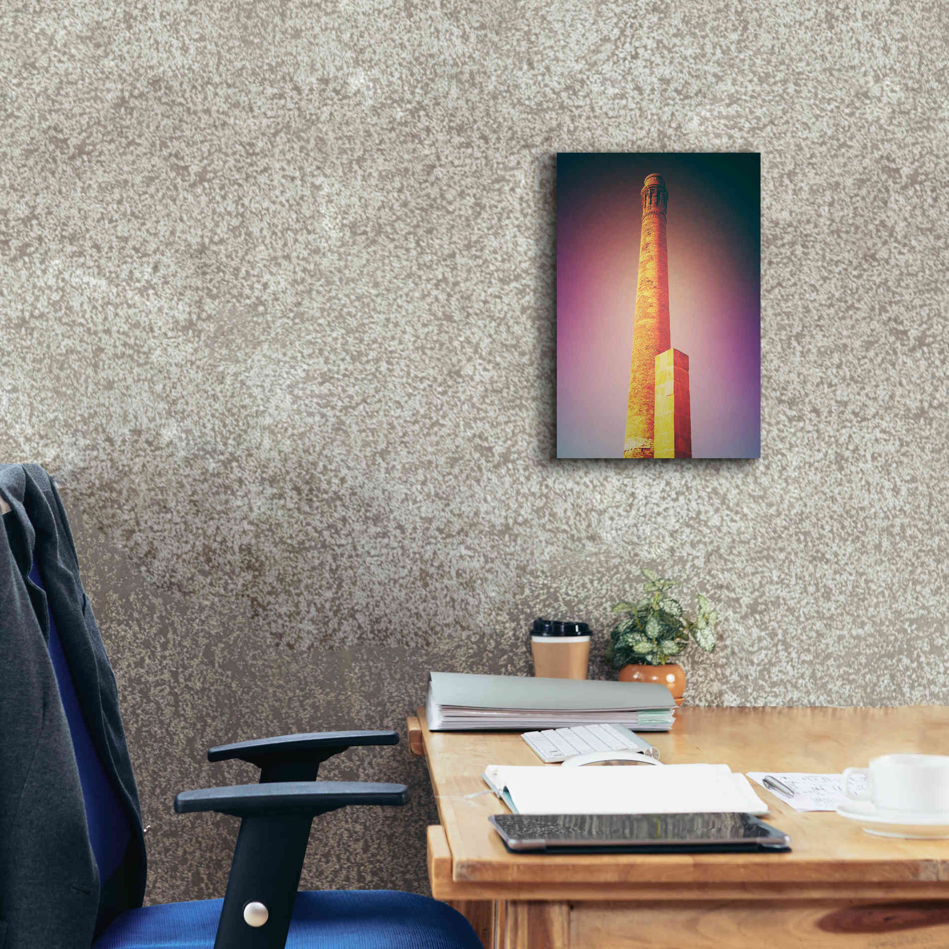 'Let's Get Higher' by Cesare Bellassai, Canvas Wall Art,12 x 18