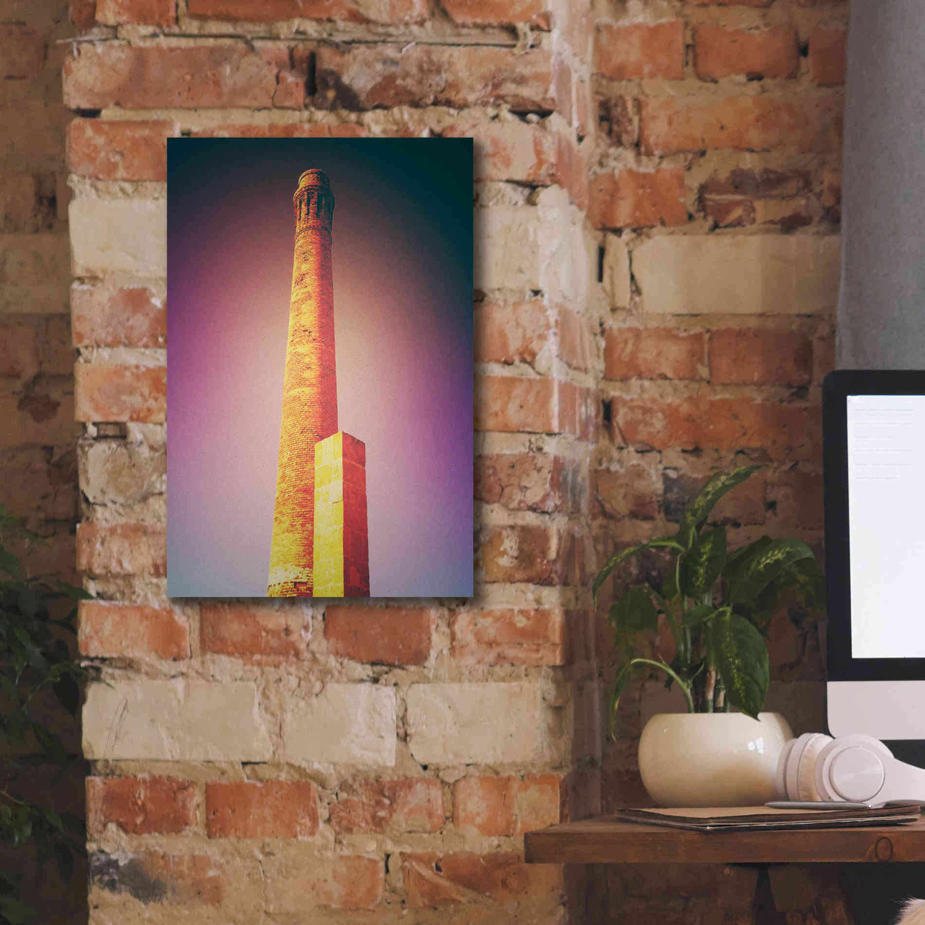 'Let's Get Higher' by Cesare Bellassai, Canvas Wall Art,12 x 18