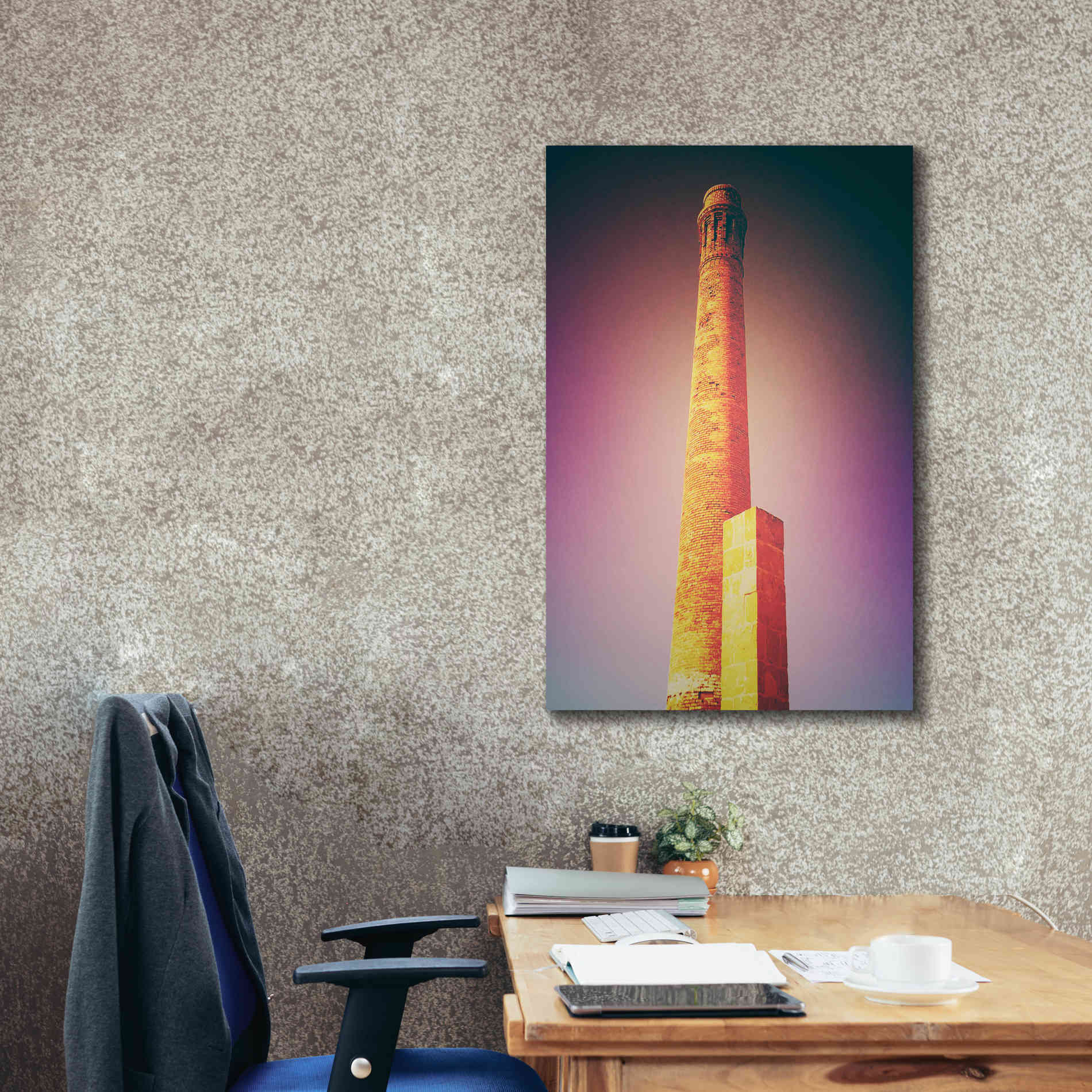 'Let's Get Higher' by Cesare Bellassai, Canvas Wall Art,26 x 40