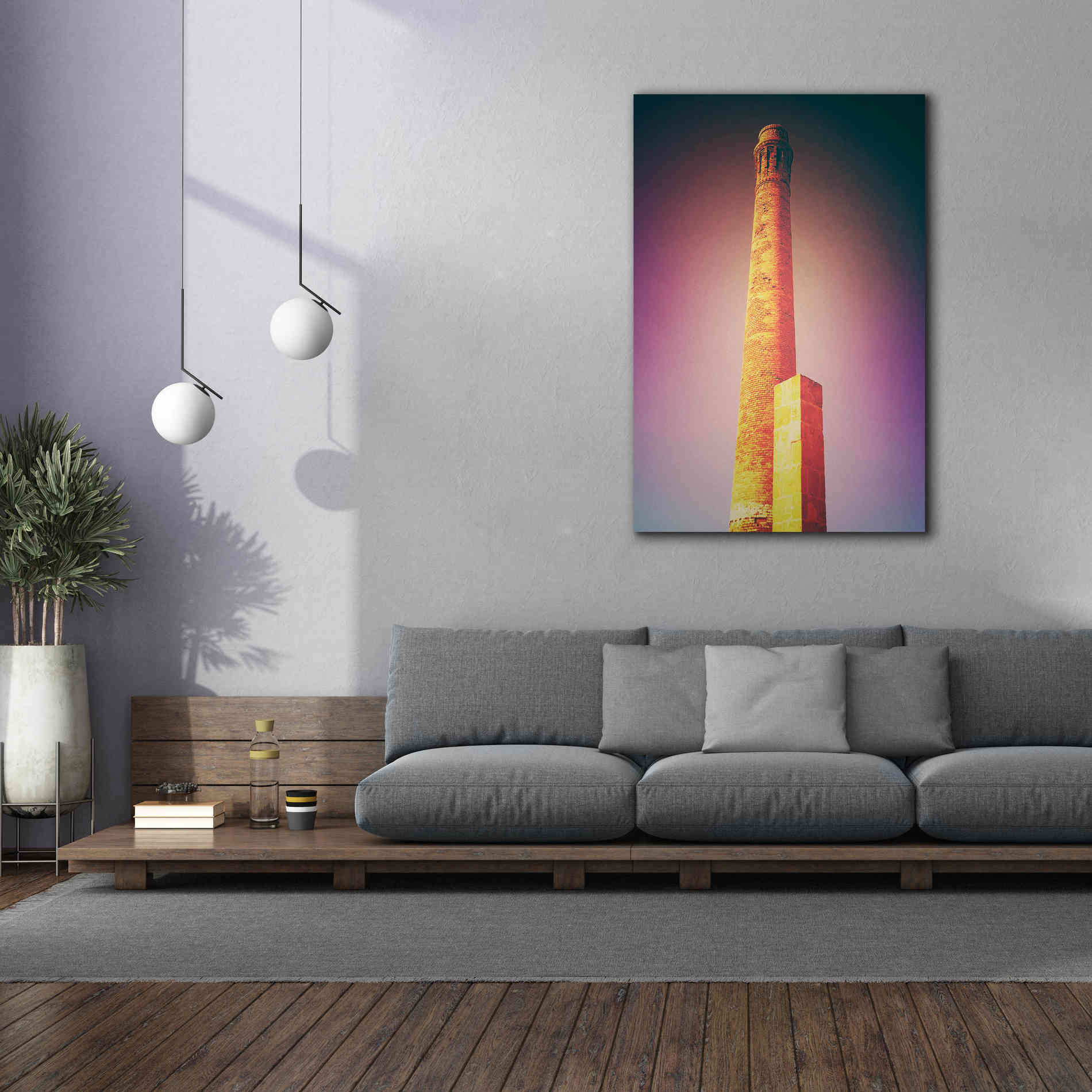 'Let's Get Higher' by Cesare Bellassai, Canvas Wall Art,40 x 60