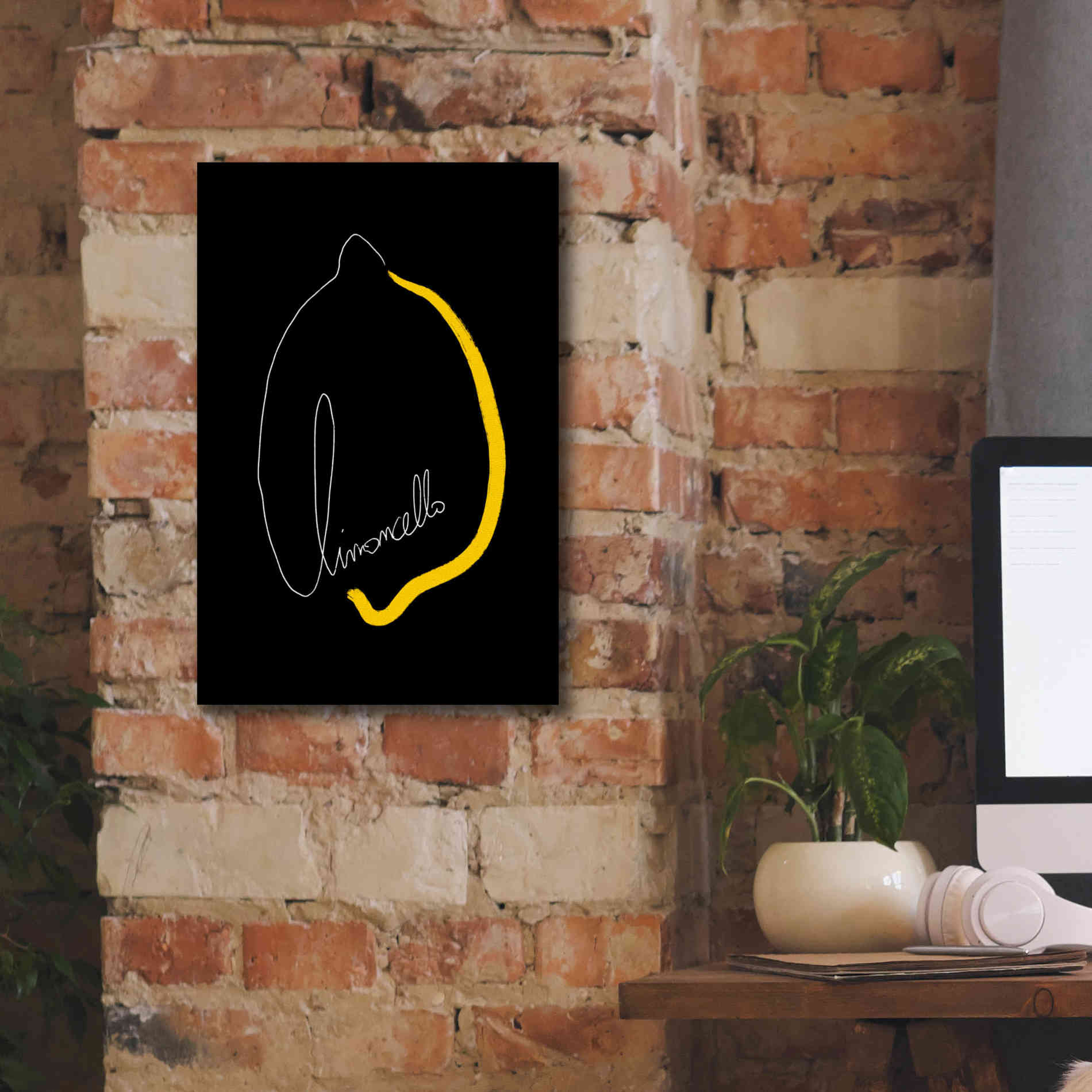 'Limoncello' by Cesare Bellassai, Canvas Wall Art,12 x 18