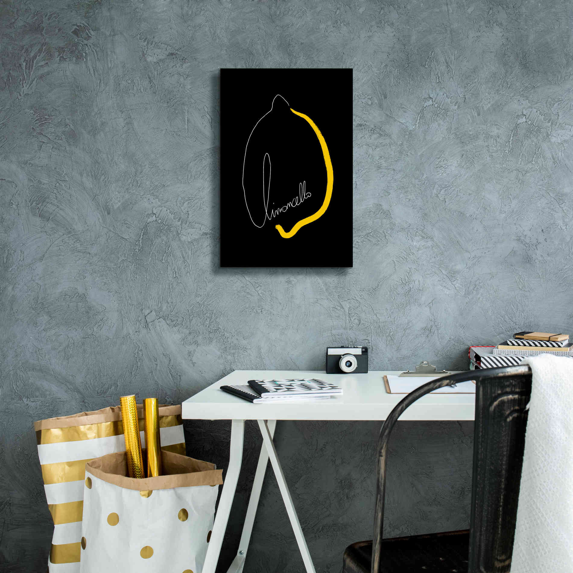 'Limoncello' by Cesare Bellassai, Canvas Wall Art,12 x 18