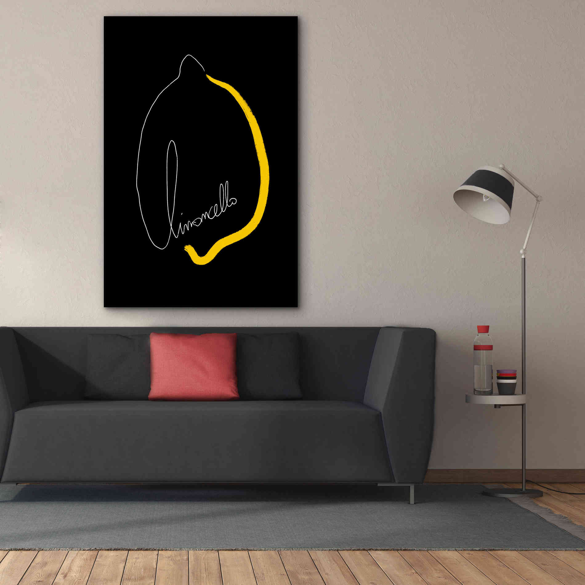 'Limoncello' by Cesare Bellassai, Canvas Wall Art,40 x 60
