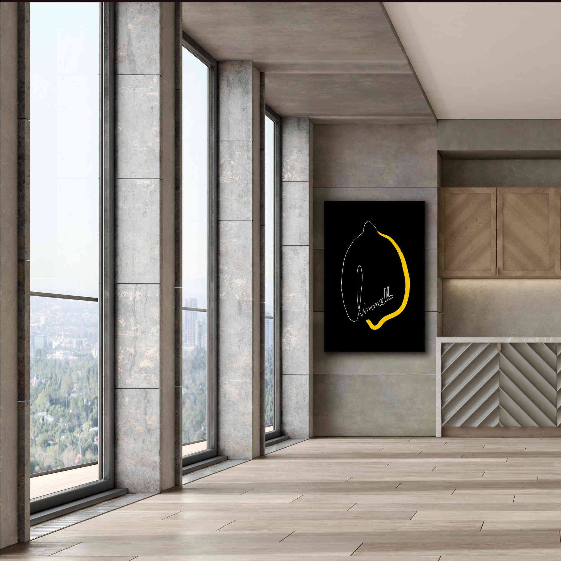 'Limoncello' by Cesare Bellassai, Canvas Wall Art,40 x 60