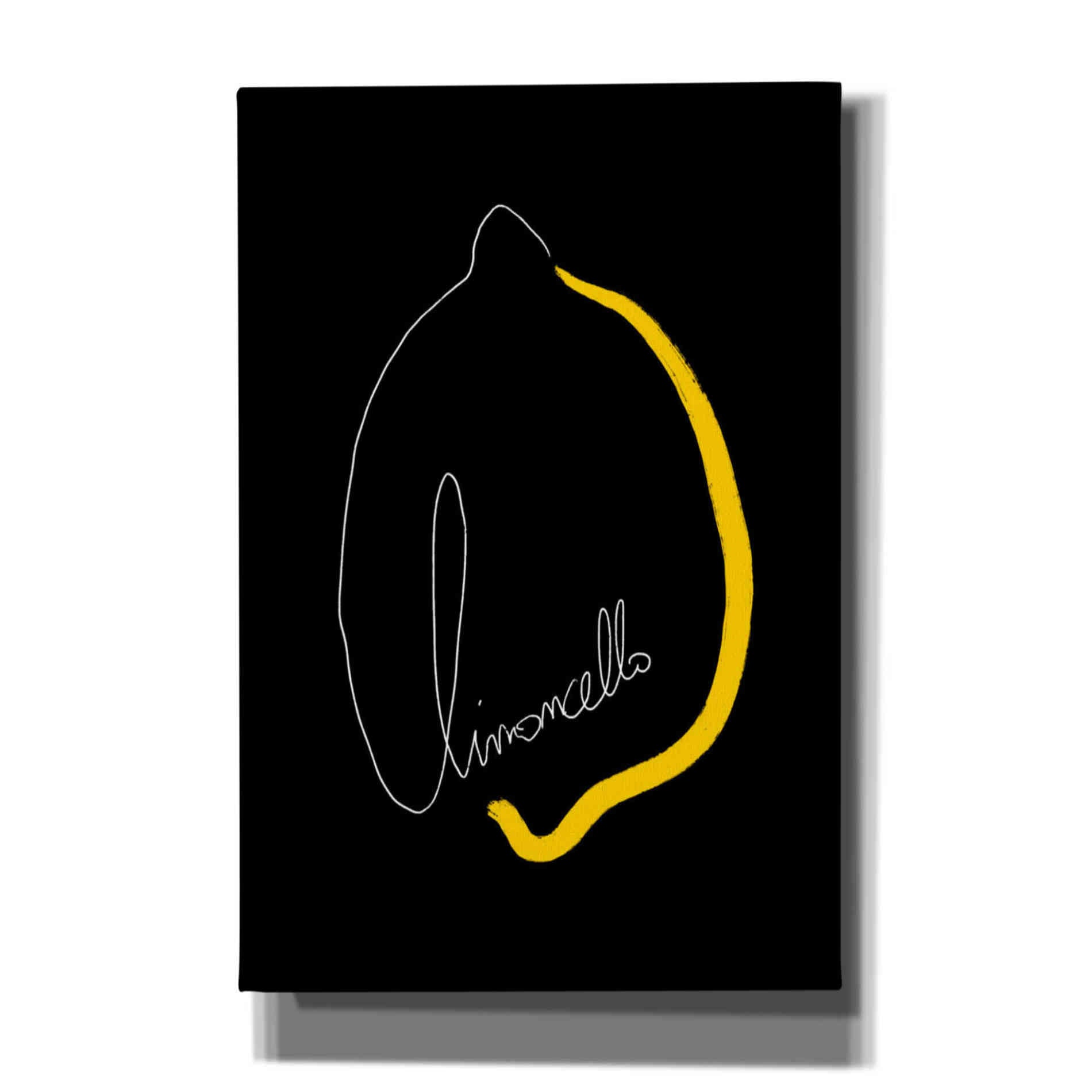 'Limoncello' by Cesare Bellassai, Canvas Wall Art,12x18x1.1x0,18x26x1.1x0,26x40x1.74x0,40x60x1.74x0