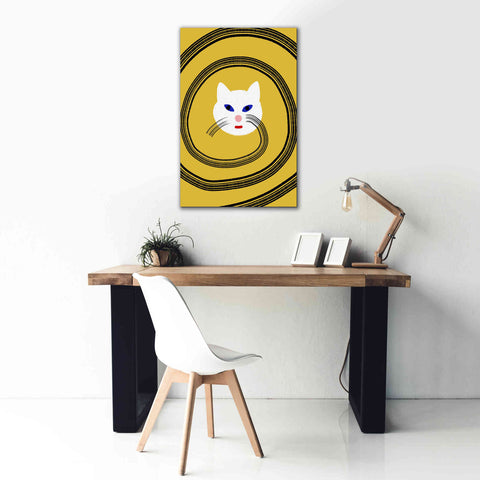 Image of 'Meow' by Cesare Bellassai, Canvas Wall Art,26 x 40