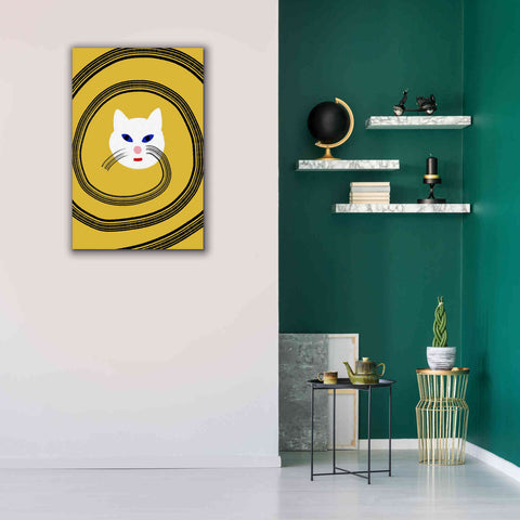 Image of 'Meow' by Cesare Bellassai, Canvas Wall Art,26 x 40