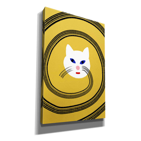 Image of 'Meow' by Cesare Bellassai, Canvas Wall Art,12x18x1.1x0,18x26x1.1x0,26x40x1.74x0,40x60x1.74x0