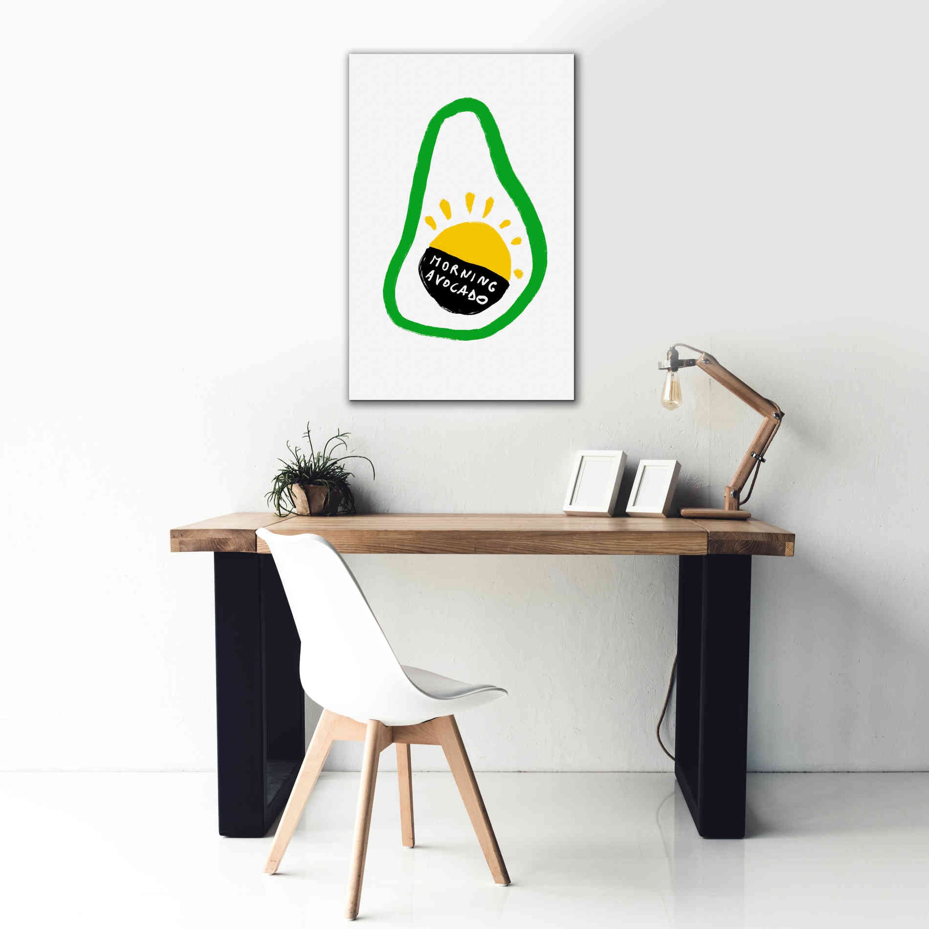 'Morning Avocado' by Cesare Bellassai, Canvas Wall Art,26 x 40
