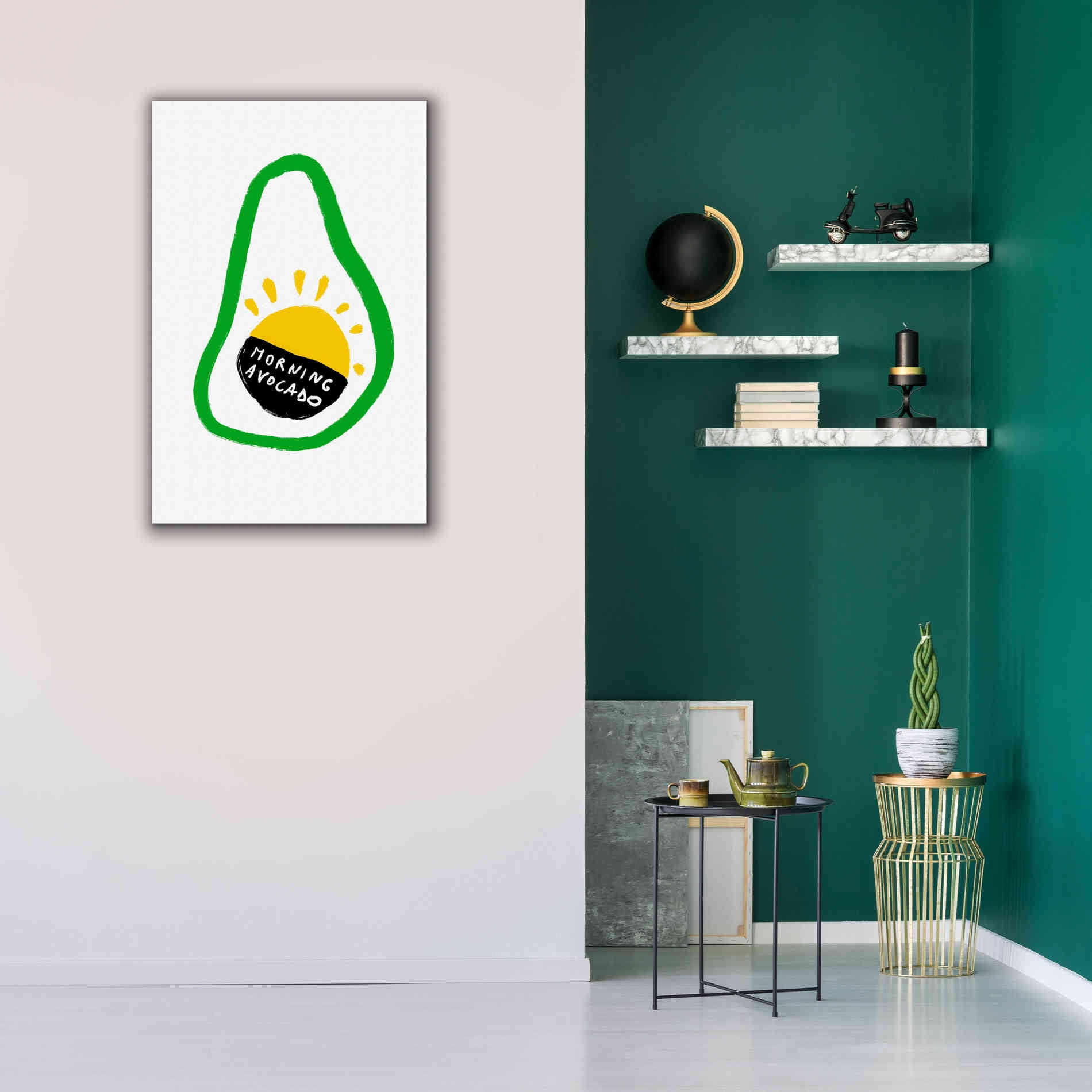 'Morning Avocado' by Cesare Bellassai, Canvas Wall Art,26 x 40