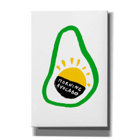 'Morning Avocado' by Cesare Bellassai, Canvas Wall Art,12x18x1.1x0,18x26x1.1x0,26x40x1.74x0,40x60x1.74x0