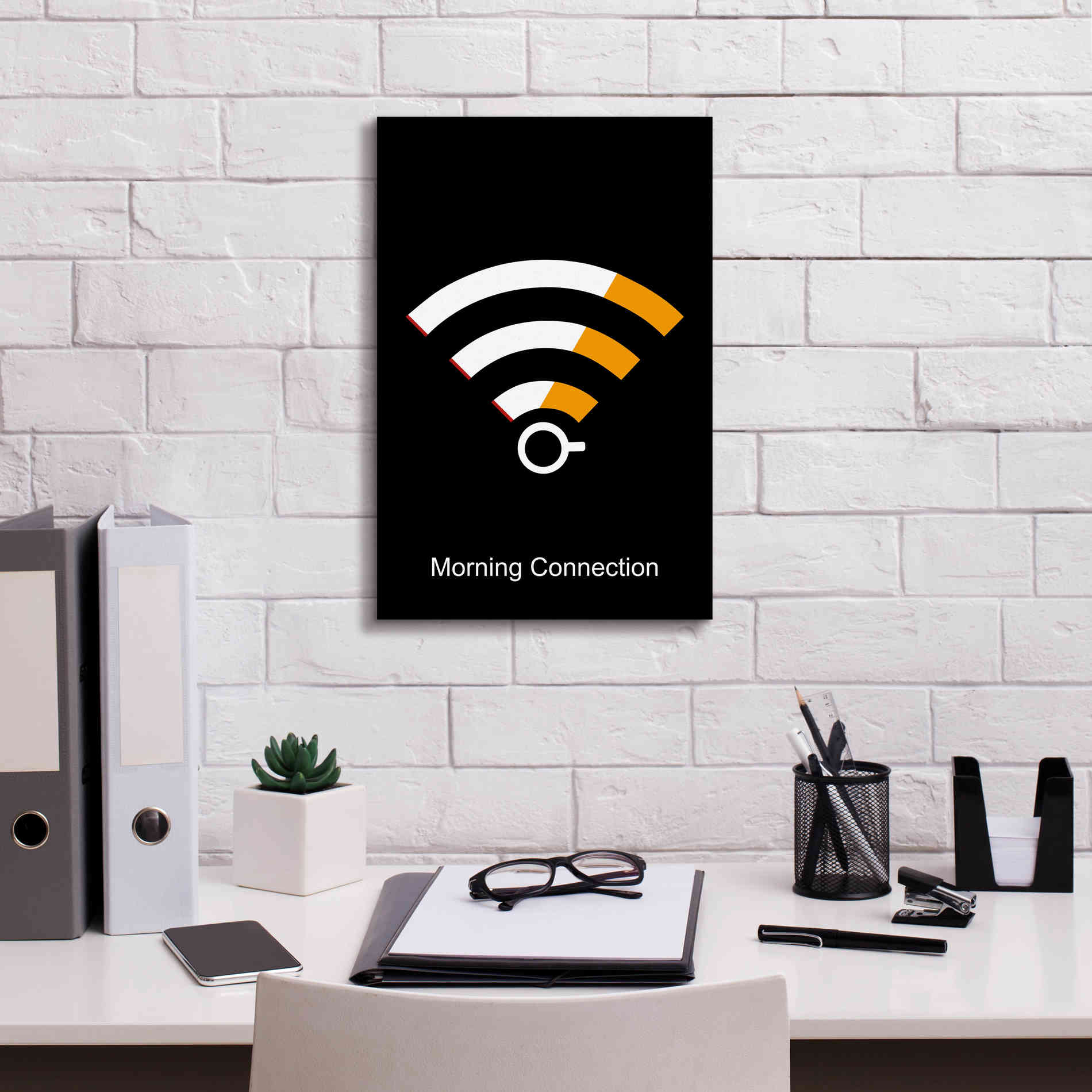 'Morning Connection' by Cesare Bellassai, Canvas Wall Art,12 x 18