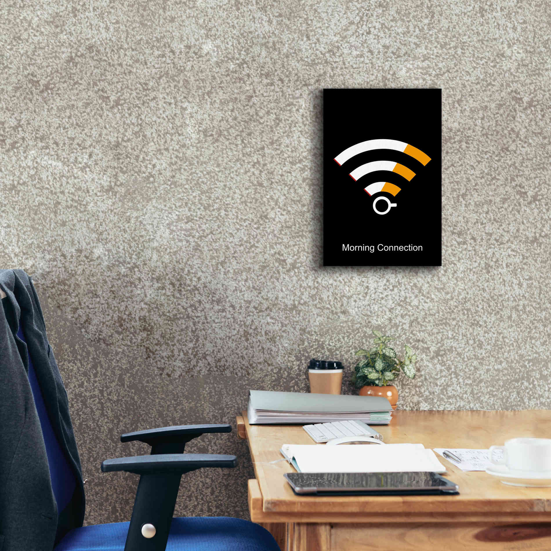 'Morning Connection' by Cesare Bellassai, Canvas Wall Art,12 x 18