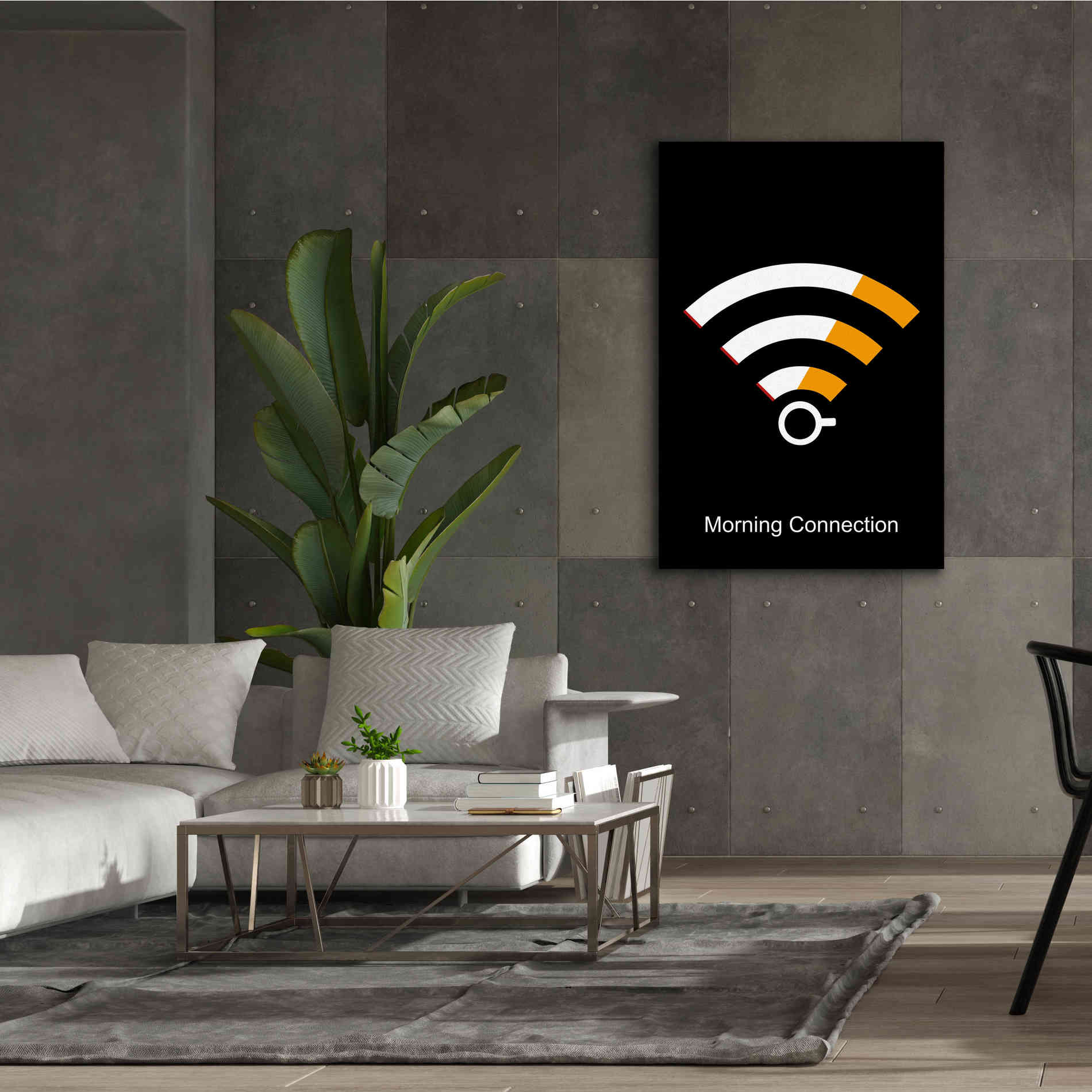 'Morning Connection' by Cesare Bellassai, Canvas Wall Art,40 x 60