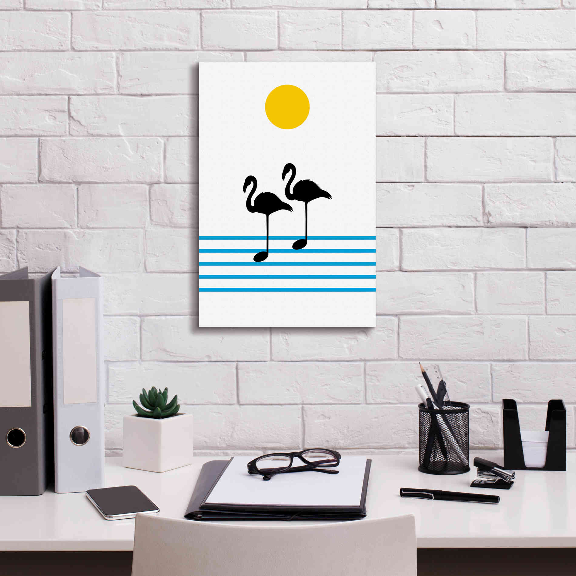 'Morning Sound' by Cesare Bellassai, Canvas Wall Art,12 x 18