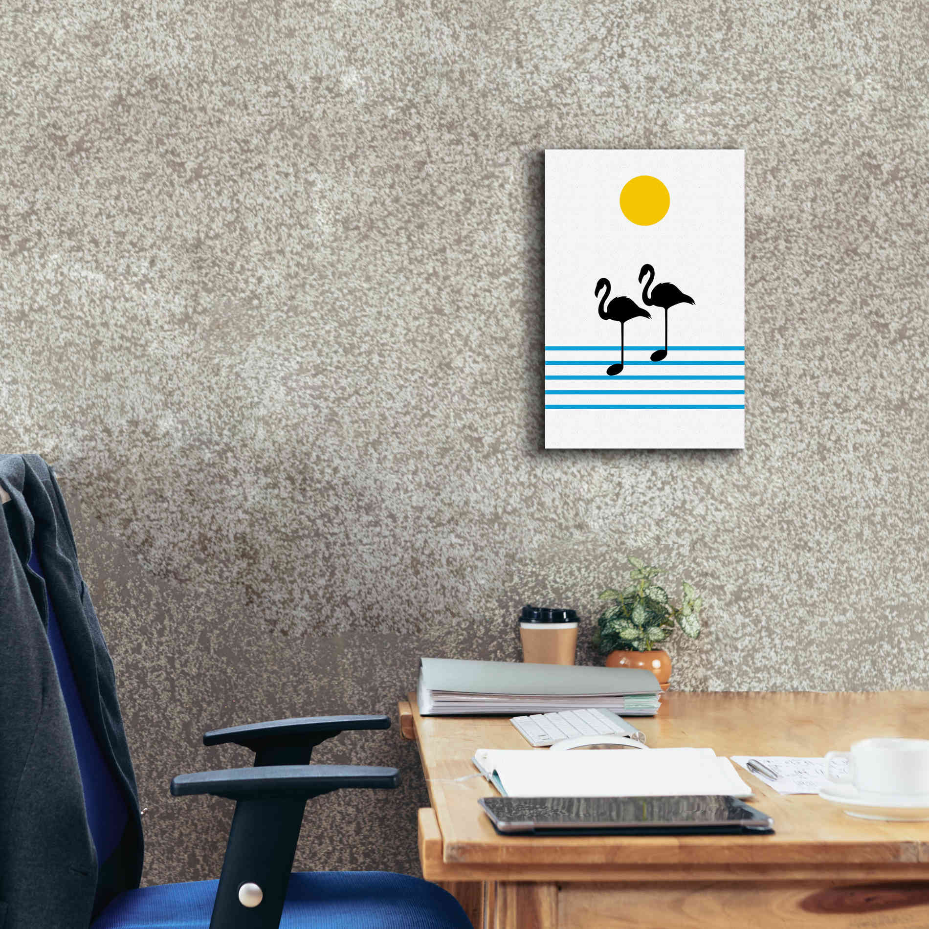 'Morning Sound' by Cesare Bellassai, Canvas Wall Art,12 x 18