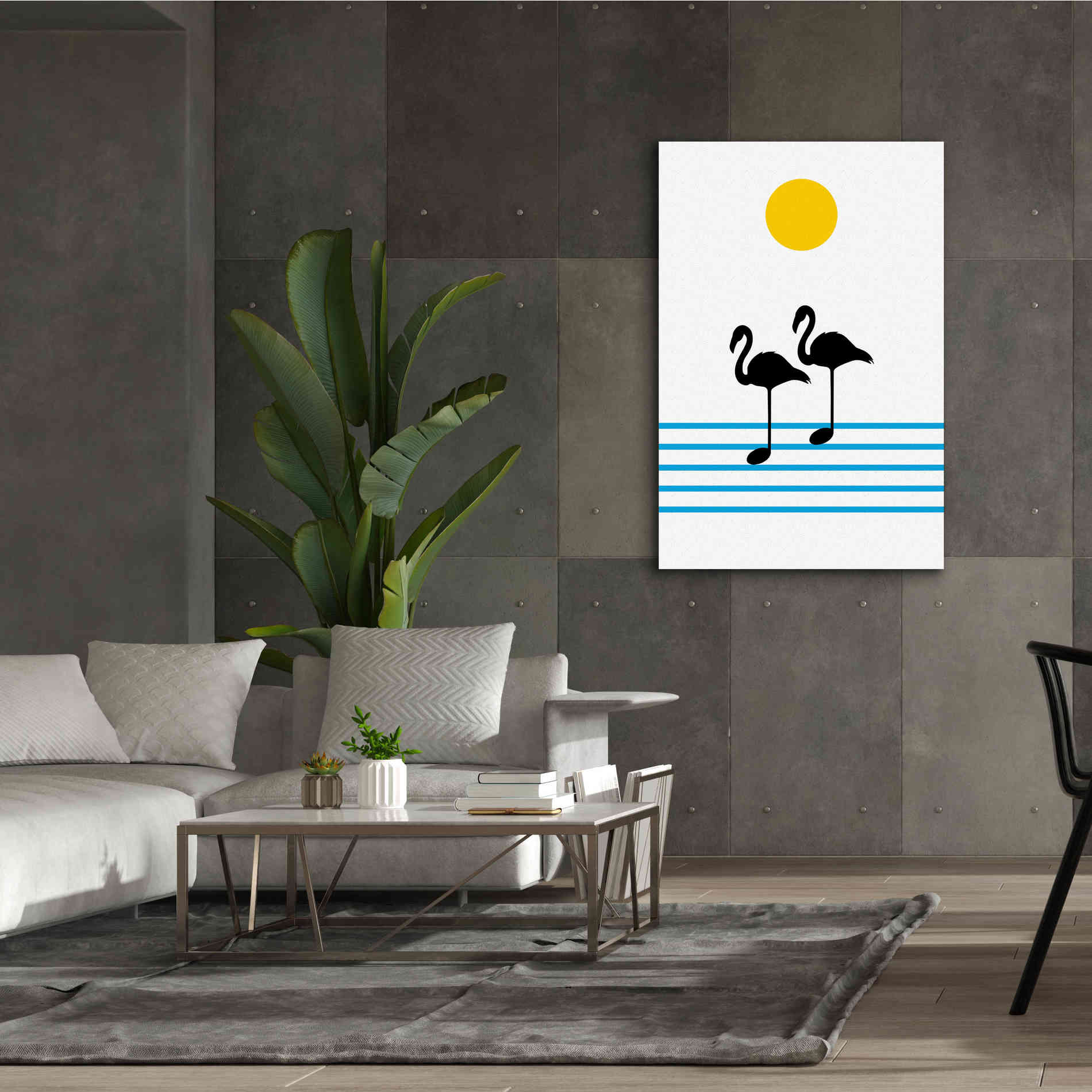 'Morning Sound' by Cesare Bellassai, Canvas Wall Art,40 x 60