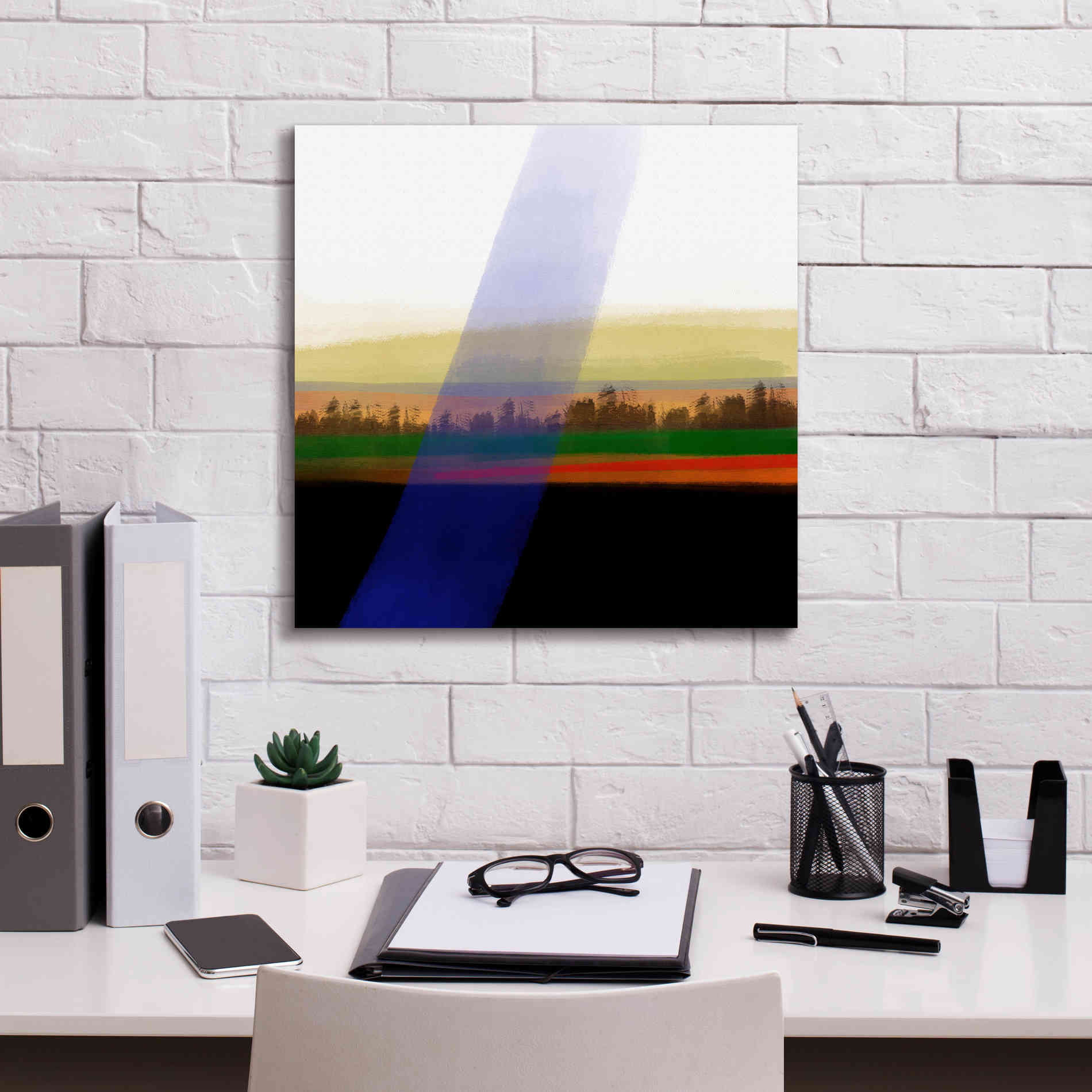 'Morning Thought' by Cesare Bellassai, Canvas Wall Art,18 x 18