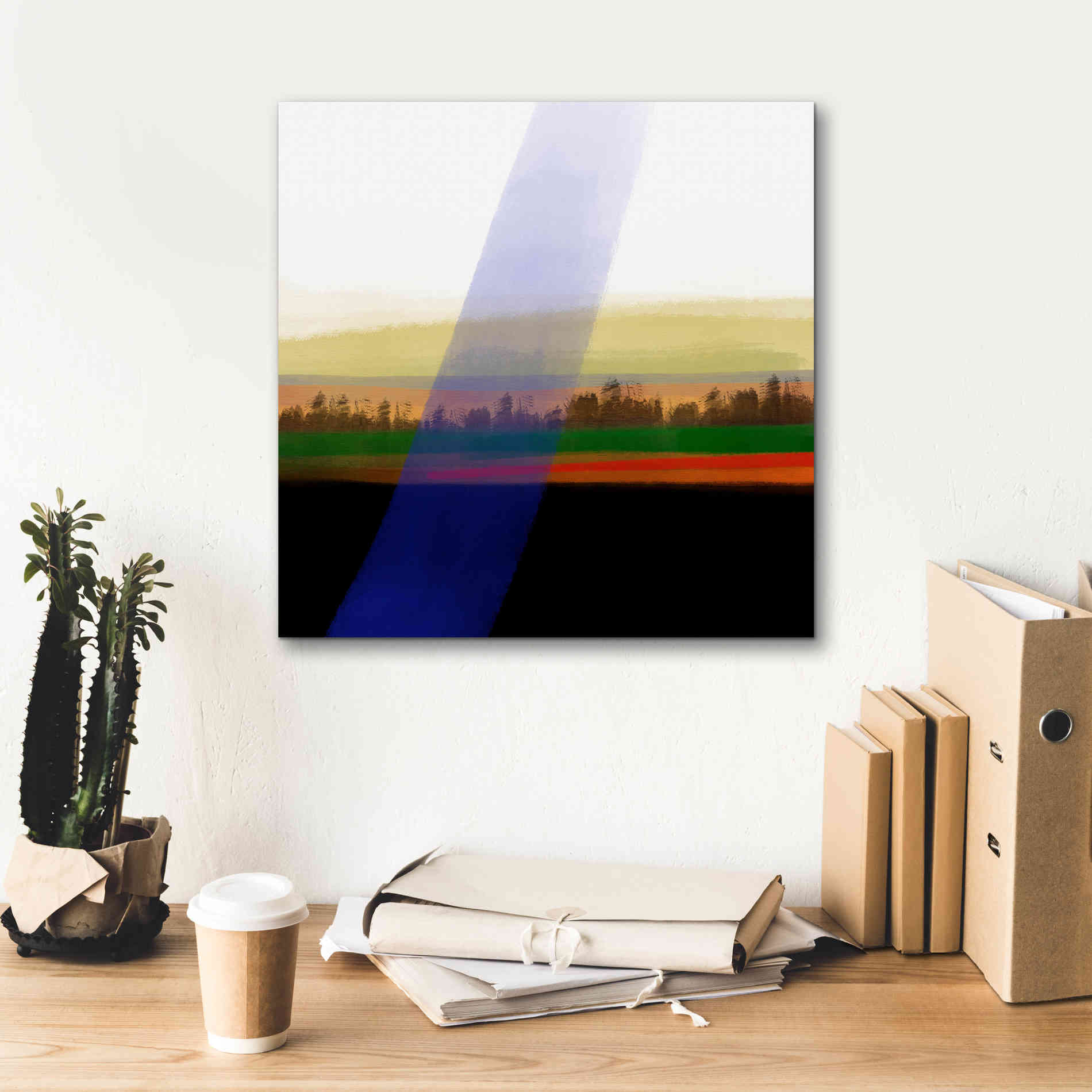 'Morning Thought' by Cesare Bellassai, Canvas Wall Art,18 x 18