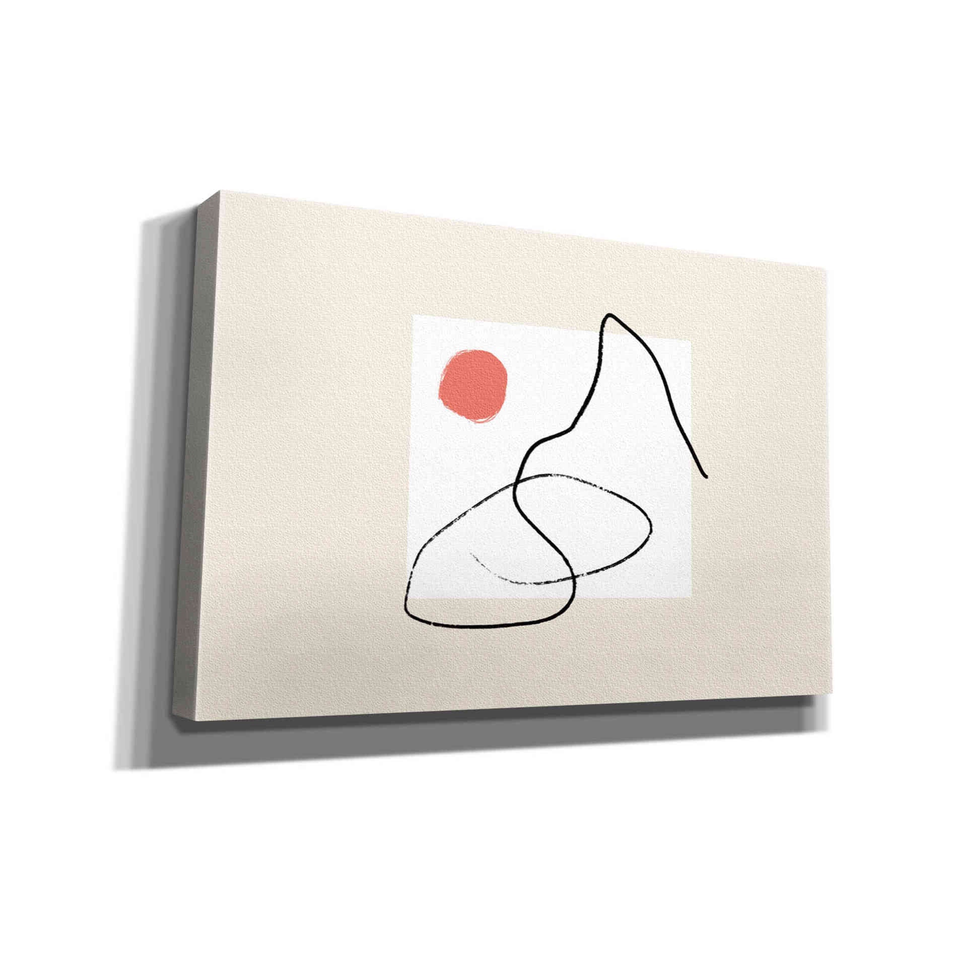 'Nordic Landscape' by Cesare Bellassai, Canvas Wall Art,18x12x1.1x0,26x18x1.1x0,40x26x1.74x0,60x40x1.74x0