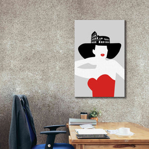 'Roma Fashion' by Cesare Bellassai, Canvas Wall Art,26 x 40