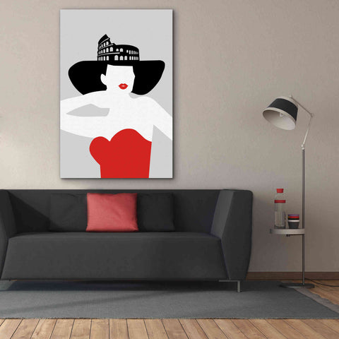 Image of 'Roma Fashion' by Cesare Bellassai, Canvas Wall Art,40 x 60